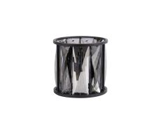 Acacia 10.8cm Non-Electric Sand Black / Smoked Crystal Shade (A),