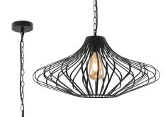 Nero 51cm Pendant, 1 x E27, Matt Black