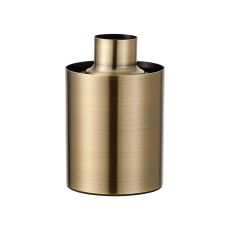 Odeyscene Table Lamp Without Shade, 1 x E27, Antique Brass/Black Braided Twisted Cable