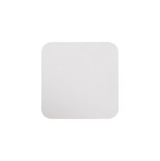 Palermo 150mm Non-Electric Square Plate (B), Sand White