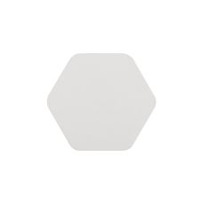 Palermo 150mm Non-Electric Hexagonal Plate (C), Sand White
