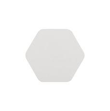 Palermo 15cm Non-Electric Hexagonal Plate (C), Sand White