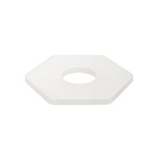 Palermo 190cm Non-Electric Hexagonal Acrylic (D), Frosted