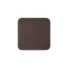 Palermo 150mm Non-Electric Square Plate (B), Coffee