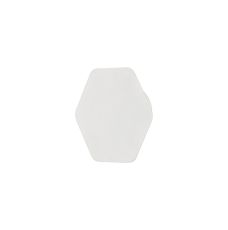 Palermo Magnetic Base Wall Lamp, 12W LED 3000K 498lm, 15cm Horizontal Hexagonal, Sand White