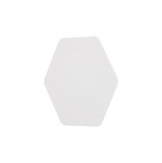 Palermo Magnetic Base Wall Lamp, 12W LED 3000K 498lm, 20cm Horizontal Hexagonal, Sand White