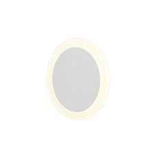 Palermo Magnetic Base Wall Lamp, 12W LED 3000K 498lm, 15/19cm Round Centre, Sand White/Acrylic Frosted Diffuser