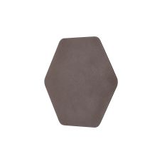 Palermo Magnetic Base Wall Lamp, 12W LED 3000K 498lm, 20cm Horizontal Hexagonal, Coffee