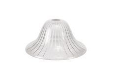 Peninaro Bell 30cm Clear Glass (D), Lampshade