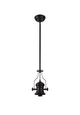 Peninaro (FRAME ONLY) Pendant, 1 x E27, Matt Black