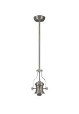 Peninaro (FRAME ONLY) Multi Height Pendant, 1 x E27, Satin Nickel