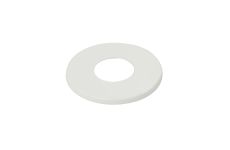 Konos White Metal Ring Plate