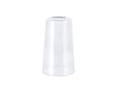 Konos Small Cylindrical Cone Clear Glass Shade (A),