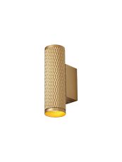 Seaford Wall Lamp, 2 x GU10, Champagne Gold