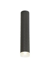 Seafood 6cm 1 Light 30cm Surface Mounted Ceiling GU10, Sand Black/Acrylic Ring
