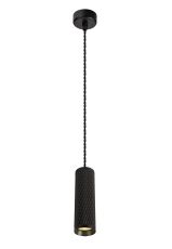 Seafood 6.5cm 1 Light 20cm Pendant Light GU10, Sand Black