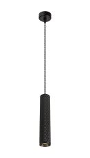 Seaford 1 Light 30cm Pendant Light GU10, Sand Black