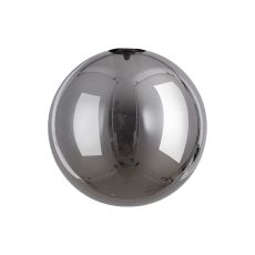 Monza 15cm Round Chrome Plated Glass