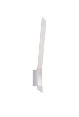 Tagliata Wall Lamp, 1 x 8W LED, 3000K, 560lm, Sand White/Polished Chrome, 3yrs Warranty