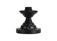 Amara Table Lamp Without Shade, 1 x E27, Matt Black