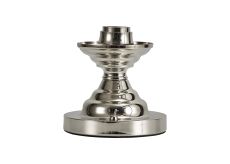 Amara Table Lamp Without Shade, 1 x E27, Polished Nickel