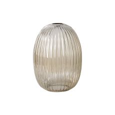 Urasawa 20cm Almond Ribbed Glass (F), Champagne