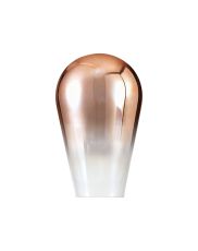 Urasawa 23cm Pear Shaped Glass (E), Copper Fade/Clear