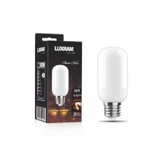 Classic Deco T45 2700K Warm White, 470lm, E27 4W Dimmable Opal  Ø45x110mm (straight filament) 3yrs Warranty