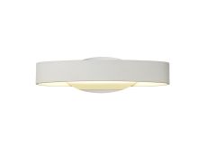 Vice Wall Lamp, 1 x 6W LED, 3000K, 480lm, White/Polished Chrome, 3yrs Warranty