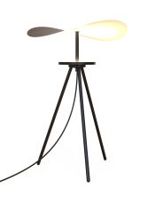 Abisal 60cm Dimmable Table Lamp, 10W LED, 2700-5700K CCT Remote Control, 930lm, Natural Wood, 3yrs Warranty