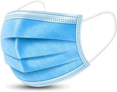 Disposable Protective Mask, (Pack 50) Medical High Standard PP Non-Woven Fabrics, Filtradorootg Effects Of Raw Materials =95%, Breathable And Comfortable.