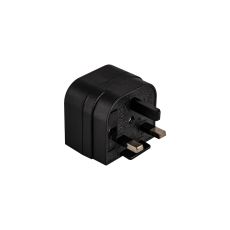 Additions 3A EU-UK Black Plug Converter
