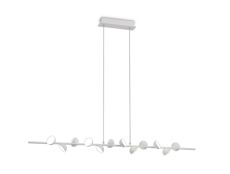 Adn 12 Light Linear Pendant 100cm, 36W LED, 3000K, 2150lm, White, 3yrs Warranty