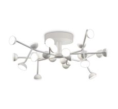 Adn 24 Light Ceiling, Round 65.8cm, 72W LED, 3000K, 4600lm, White, 3yrs Warranty