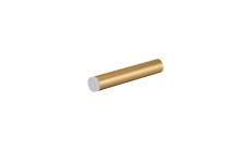 Rita 20cm Tubular Shade With Acrylic Diffuser, 5W LED, 4000K, 325lm, IP44, (Suitable for Rita Range Only) Satin Gold/Clear