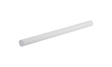 Rita 51cm Tubular Shade With Acrylic Diffuser, 5W LED, 4000K, 325lm, IP44, (Suitable for Rita Range Only) Satin White/Clear
