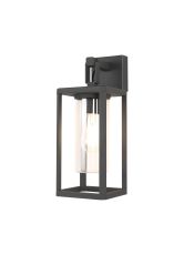 Alps Wall Lamp, 1 x E27, IP65, Black, 2yrs Warranty