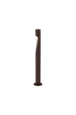 Aran 60cm Bollard, 6W LED, 3000K, 420lm, IP65, Rust Brown, 3yrs Warranty