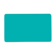 Trendi, Artistic Modern Double Blanking Plate, Bright Teal Finish, BRITISH MADE, (25mm Back Box Required), 5yrs Warranty