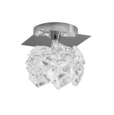 Artic Ceiling 1 Light G9 Small, Polished Chrome