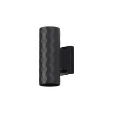 Gullo Diamond Pattern Wall Lamp (FRAME ONLY) 2 x GU10, IP54, Black, 2yrs Warranty