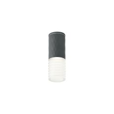 Gullo 6.4cm Diamond Pattern Ceiling With Horizontal Line Acrylic Shade, 1 x GU10, IP54, Grey/Clear/Frosted, 2yrs Warranty