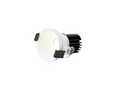 Bania 10 Dimmable Tridonic 10W 631lm 2700K 36°, White IP65 Fixed Recessed Spotlight Inner Glass cover, NO DRIVER REQUIRED, 5yrs Warranty