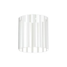 Brandroot Ribbed 140 x 150mm Glass, Wide Inner Lines, Frosted/Clear