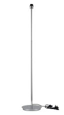 Carrie Polished Chrome E27 Universal Floor Lamp, Suitable For A Vast Selection Of Shades