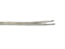 Cavo 1m Clear 2 Core 1.5mm Flat Cable VDE Approved (qty ordered will be supplied as one continuous length)