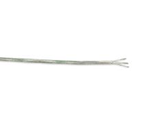 Cavo 1m Clear 3 Core 0.5mm Cable VDE Approved (qty ordered will be supplied as one continuous length)