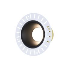 Mila, 5/8W, Triac Dimmable 4CCT LED Fire Rated Downlight, Trimless Black Inner, Cut Out: 70mm, 800lm, 60° Deg, 5yrs Warranty