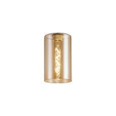 Zenth 12x20cm Amber Plated Cylinder Glass (AC), Shade