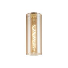 Zenth 12x30cm Amber Plated Cylinder Glass (AC), Shade